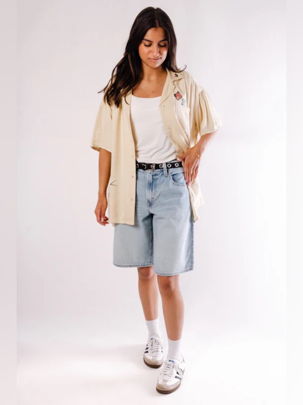 Levi’s Baggy Dad Jorts - Free People NEW - Picture 2 of 11